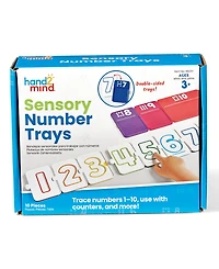 Hand2Mind Sensory Number Trays