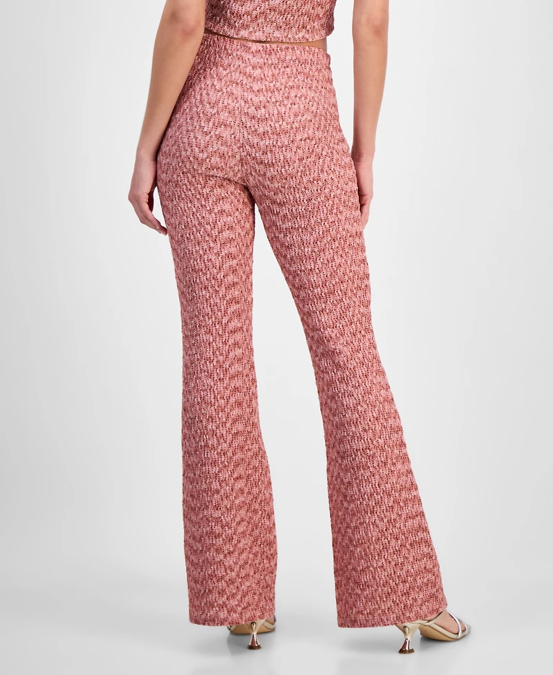 Guess Women's Naleny Pleated Flared Pants