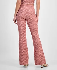 Guess Women's Naleny Pleated Flared Pants