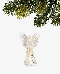 Holiday Lane Christmas Glitters Light-Up Angel Ornament, Macy's Exclusive