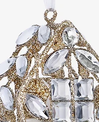 Holiday Lane Jeweled Classics Iron House Ornament, Macy's Exclusive