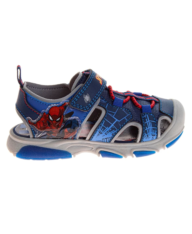 Spider-Man Toddler Boys Open Toe Sport Sandals