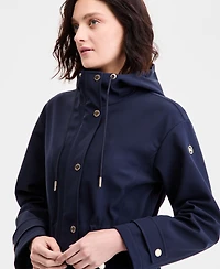 Michael Kors Women's Hooded Anorak Softshell Coat