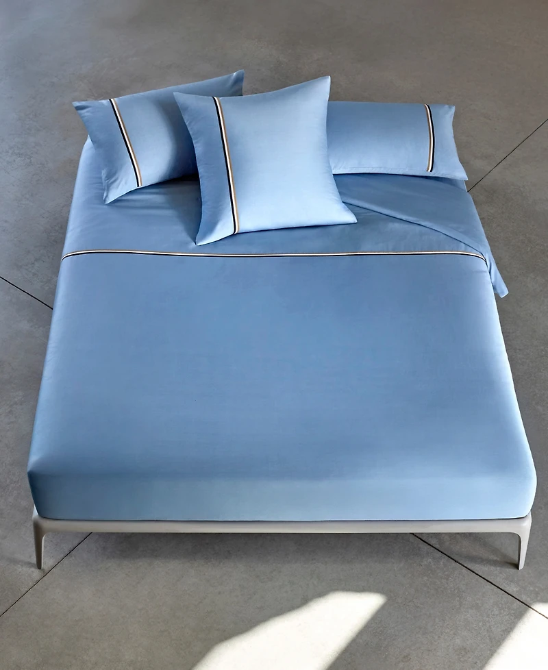 Closeout! Boss Home by Hugo B Linea 300-Thread Count Cotton 4-Pc. Sheet Set, Queen