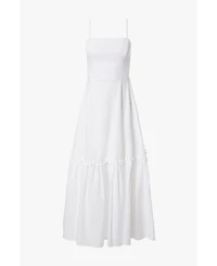 WeWoreWhat Women's Ruffle Flare Midi Dress