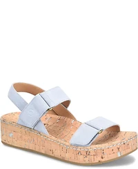 Born Women's Sloan Round Toe Wedge Sandals