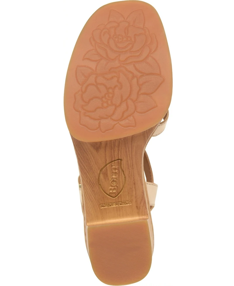 Born Women's Nectar Square Toe Sandals