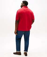 Tommy Hilfiger Men's Big & Tall Flag-Cuff Polo Shirt