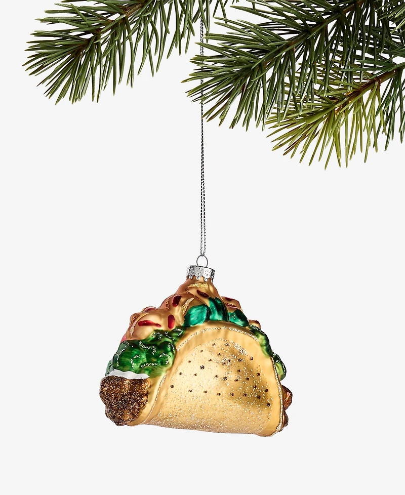 Holiday Lane Foodie Taco Ornament, Macy's Exclusive