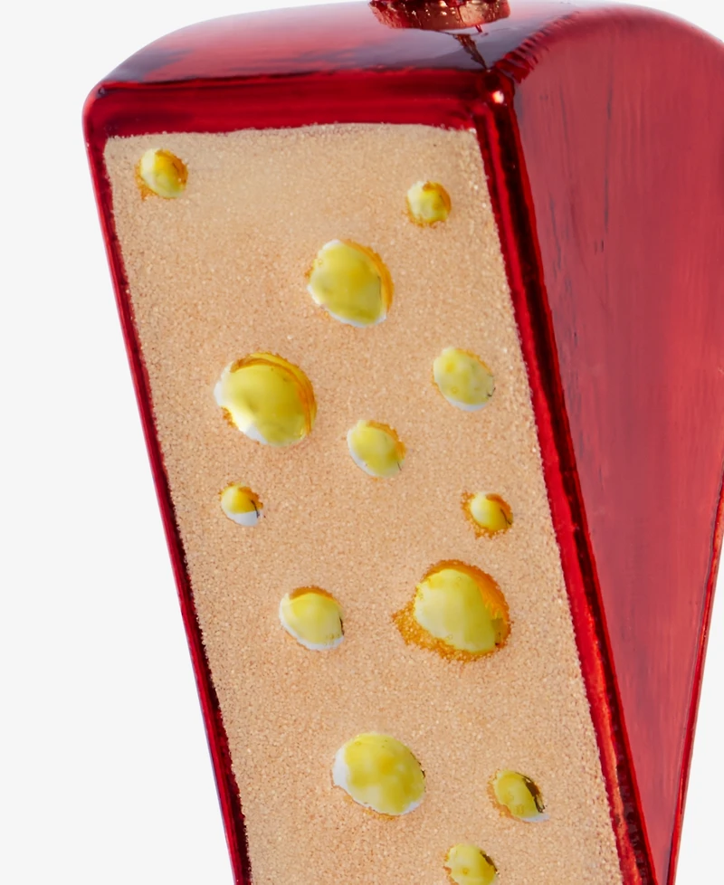 Holiday Lane Foodie Cheese Block Ornament, Macy's Exclusive