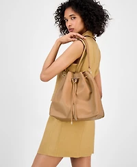 I.n.c. International Concepts Tylaa Drawstring Shoulder Bag, Exclusively at Macy's