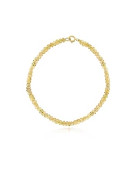 The Lovery Citrine Bead Bracelet 14K Gold
