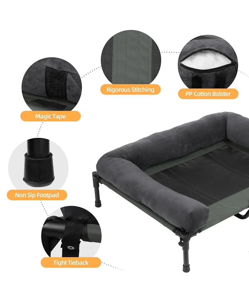 Bingopaw Foldable Outdoor Travel Dog Bed