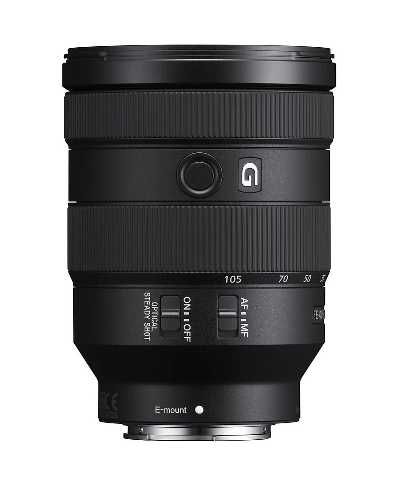 Sony Fe 24-105mm f/4 G Oss Lens for Sony E, Bundle with Takama 3-Section Aluminum Video Tripod with Fluid Head