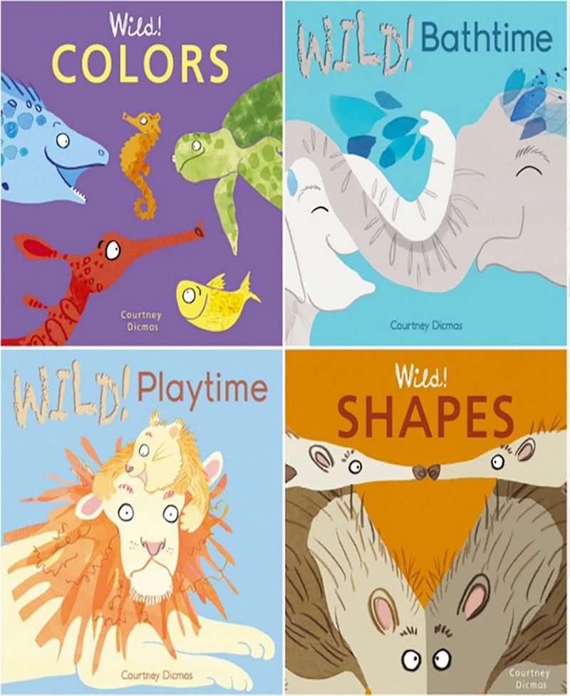 Child's Play Books Wild Concepts Board Books, Set of 8