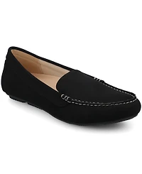 Journee Collection Women's Round Toe Comfort Loafers