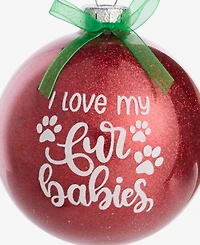 Holiday Lane Pets Red Ball Ornament, Macy's Exclusive