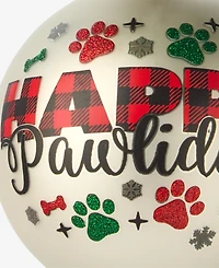 Holiday Lane Pets 2025 Paw Disk Ornament, Macy's Exclusive