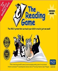 The Reading Game 2nd Edition Memory Word Card Games