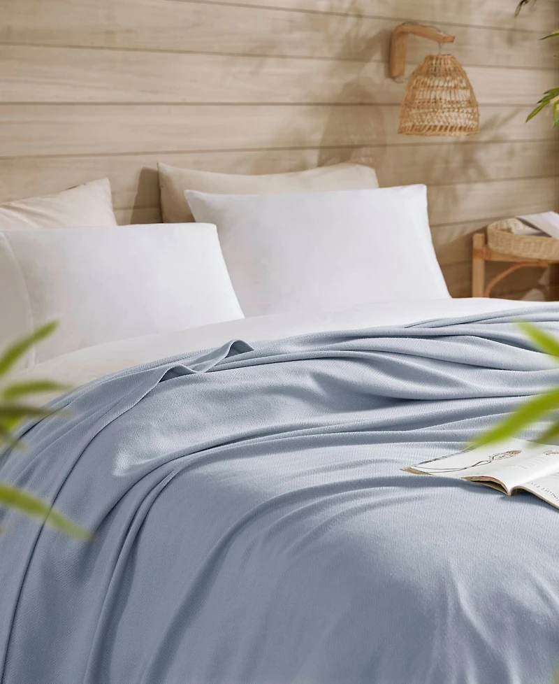 Madison Park Lightweight Breathable Natural Cooling Blanket