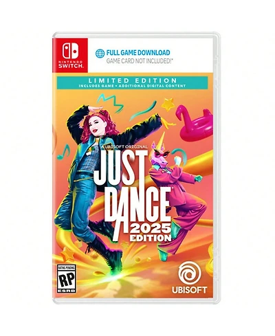 Just Dance 2025 Limited Edition code-in-box for Nintendo Switch