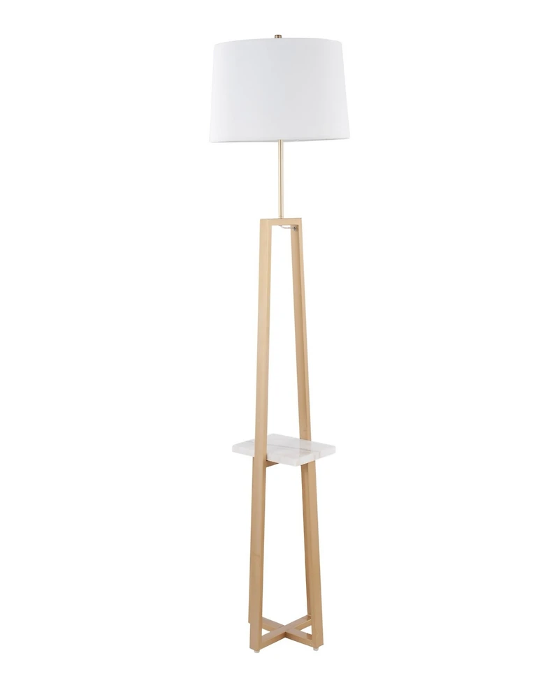 Lumisource 68" Wood Cosmo Floor Lamp