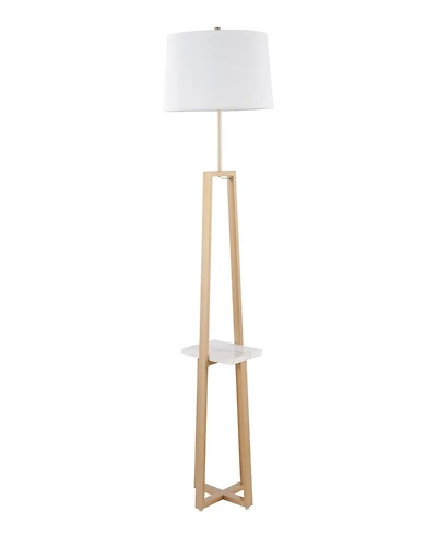 Lumisource 68" Wood Cosmo Floor Lamp