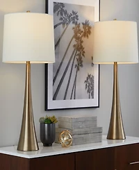 Lumisource 29" Metal Diana Table Lamp, Set of 2