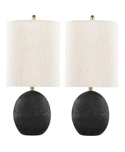 Lumisource 23" Polyresin Kona Contemporary Table Lamp, Set of 2