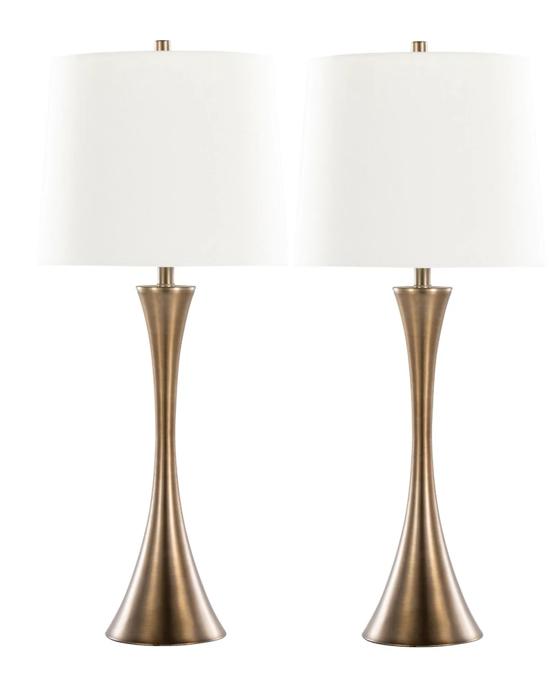 Lumisource 29" Metal Lenuxe Contemporary Table Lamp