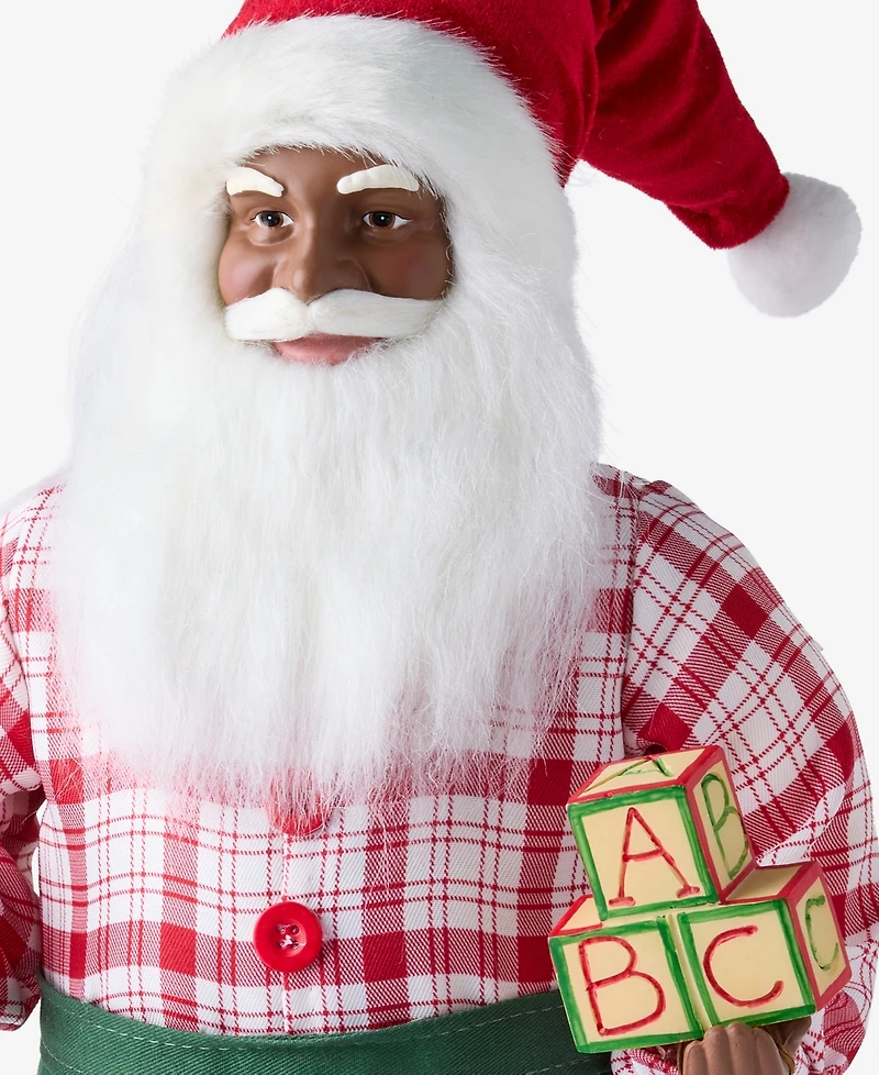 Holiday Lane Heritage African-American Artist Santa, Macy's Exclusive
