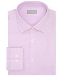Michael Kors Men's Regular Fit Comfort Stretch Dress Shirt