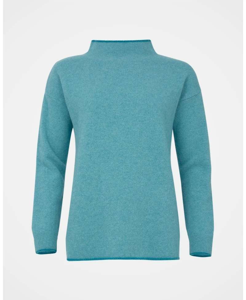 Celtic & Co. Women's Felted Funnel Neck Sweater