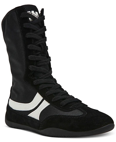 Steve Madden Paxtin Lace-Up Mid-Shaft Sneaker Boots