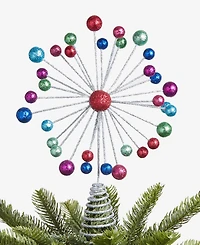 Holiday Lane Whimsy Glitter Starburst Tree Topper, Macy's Exclusive