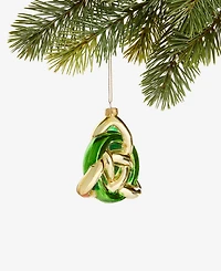Holiday Lane Around the World Glass Trinity Ornament, Exclusively at Macy's