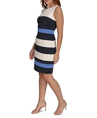 Tommy Hilfiger Women's Colorblock Sheath Dress