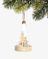 Holiday Lane Tree and Polar Bear Ornament, Macy's Exclusive