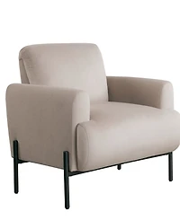 Lifestyle Solutions 35.3" Velvet Kyoto Accent Chair