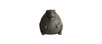 Adorable Chubby Rabbit Garden Statue for Decorative Garden Accents