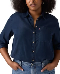 Levi's Plus Darlene Button-Front Shirt