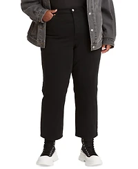 Levi's Plus Wedgie High-Rise Straight-Leg Jeans
