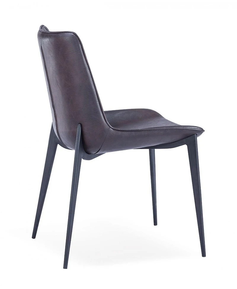 Set of 2 Modern Dining Chairs for Kitchen or Dining Room Seating