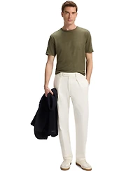 Hugo Boss Beckham x Men's Soft Linen Regular-Fit T-Shirt