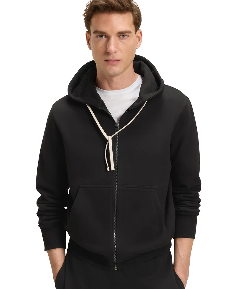 Hugo Boss Beckham x Boss Men's Mercerized Cotton Terry Zip-Up Hoodie