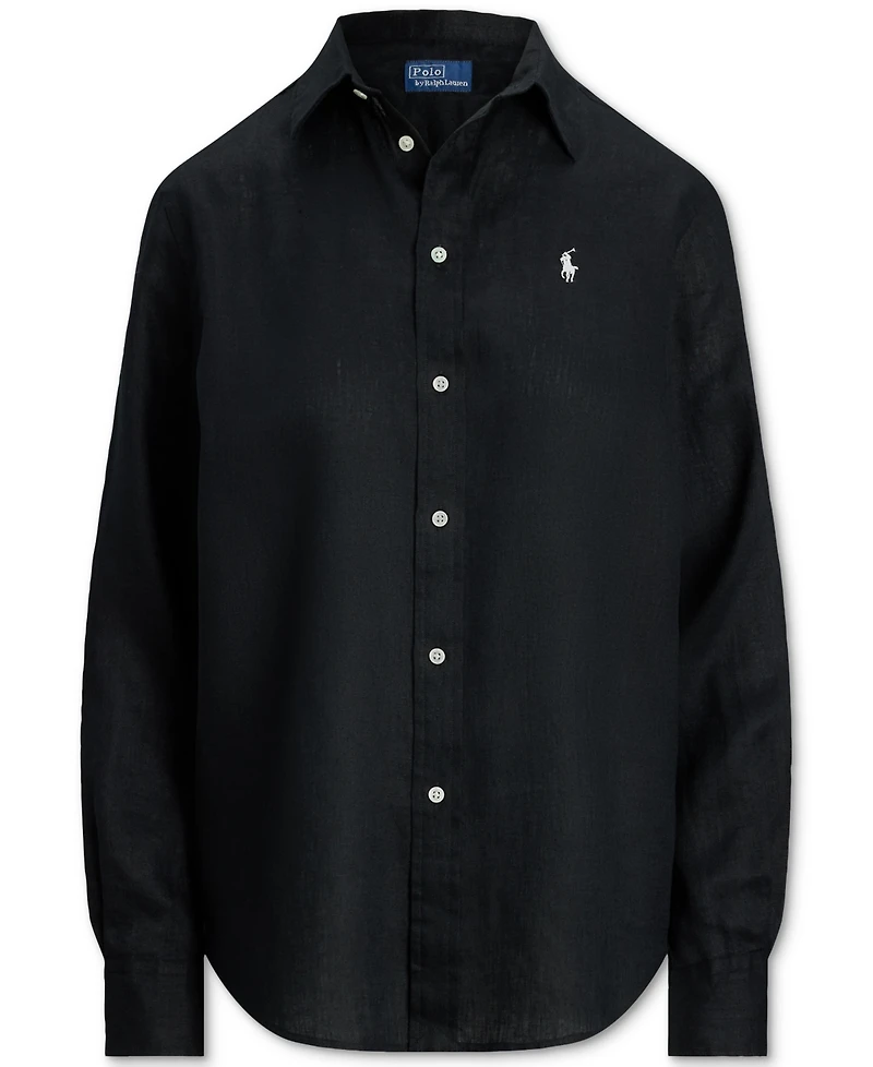 Polo Ralph Lauren Women's Classic-Fit 100% Linen Shirt
