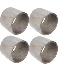 Saro Lifestyle Radiant Capiz Napkin Rings, Set of 4