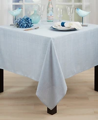 Saro Lifestyle Classic Stitched Plaid Tablecloth