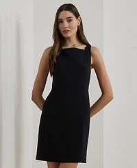 Lauren Ralph Women's Stretch Crepe Sleeveless Dress