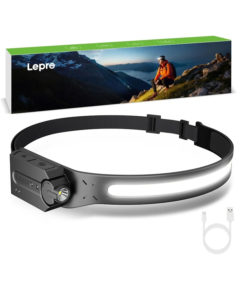 Lepro Led Headlamp Rechargeable
